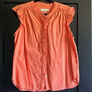 Ladies cap sleeve blouse